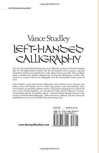 Caligrafía para zurdos (letras, Caligrafía, Tipografía)