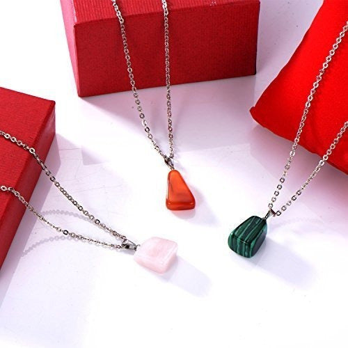 Cuentas de piedra curativa irregulares mixtas