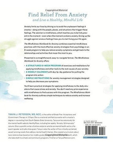 El Libro De Trabajo De Mindfulness Para La Ansiedad