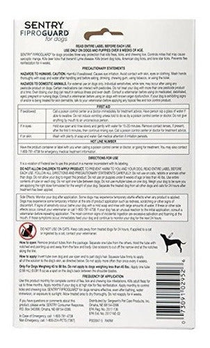 Control de pulgas y garra Para Perros