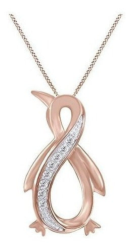 Collar Con Colgante De Diamante