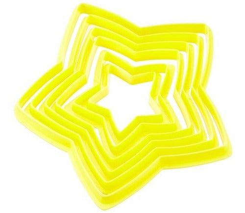 Juego De 6 Cortadores De Estrella De Anidación