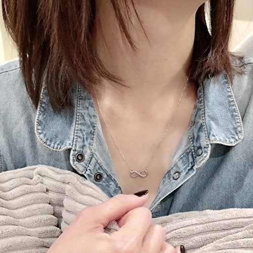 Spoil Cupid Collar De Cadena Infinito Clásico Plateado 925