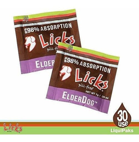 Licks - Suplementos De Elderdog - Aceite De Pescado Omega 3
