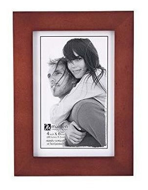Marco De Imagen Malden 4x6 Moldura De Madera Real Ancha