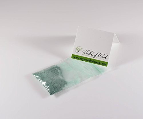 Piedra De Malaquita World Of Wood, Incrustación Triturada