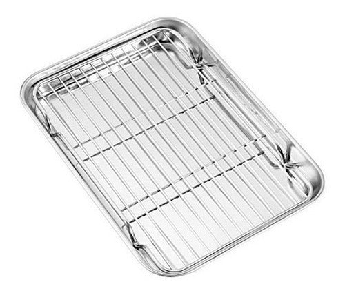 Hojas Para Hornear Y Juego De Rejillas, Bandeja