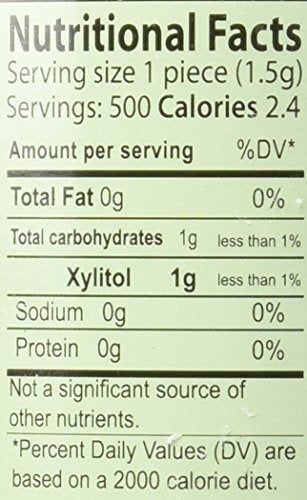 Focus Nutrition, Frasco De Goma De Mascar De Xilitol