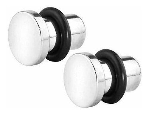 Joyas De Cuerpo Prohibido 2g (6 Mm) Pendientes De Enchufe