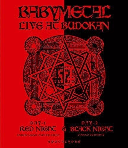 Vive En Budokan-red Night Y Black Night Apocalypse blu-ray