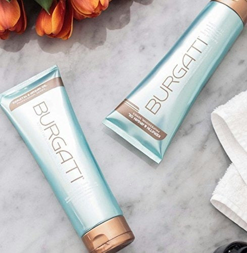 Champú con aceite de argán y queratina