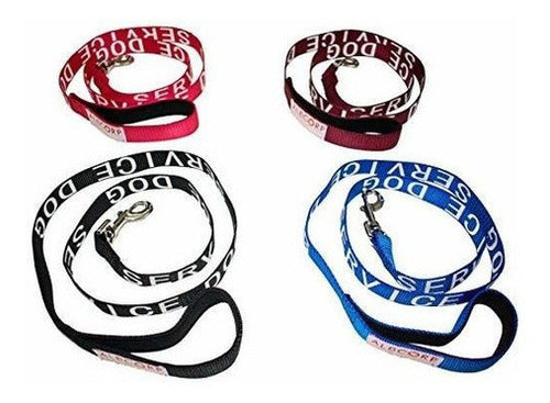 Correa acolchada para perro con asa de neopreno