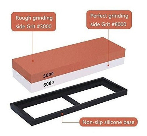 Piedra de agua de diamante de doble cara Kota Japón