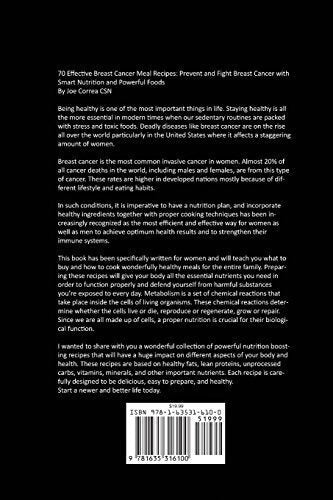 70 Recetas Eficaces De Comidas Para El Cáncer De Mama