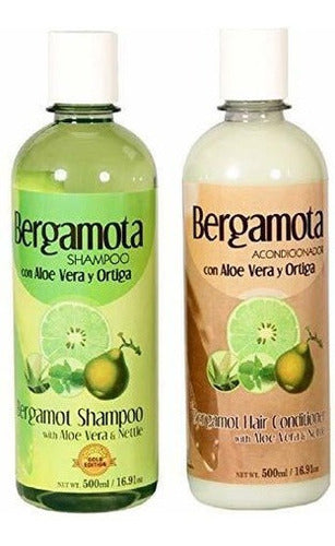 Conjunto de Bergamota Champú y Acondicionador