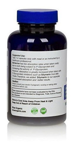 Suplemento Complejo De Berberina 500 Mg Hcl