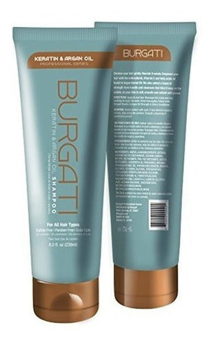 Champú con aceite de argán y queratina