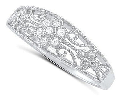 Anillo De Plata Esterlina