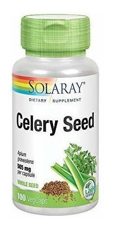 Solaray Semilla De Apio 505 Mg Salud Cardiovascular