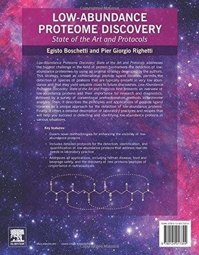 Descubrimiento Del Proteoma De Baja Abundancia libro