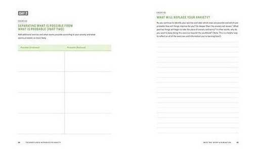 El Libro De Trabajo De Mindfulness Para La Ansiedad