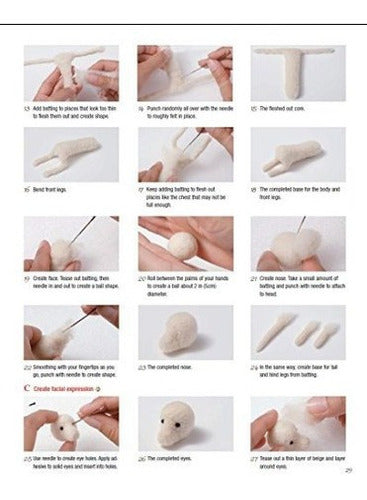 Adorables Animales De Fieltro: 30 Amigos De Fieltro Fáciles