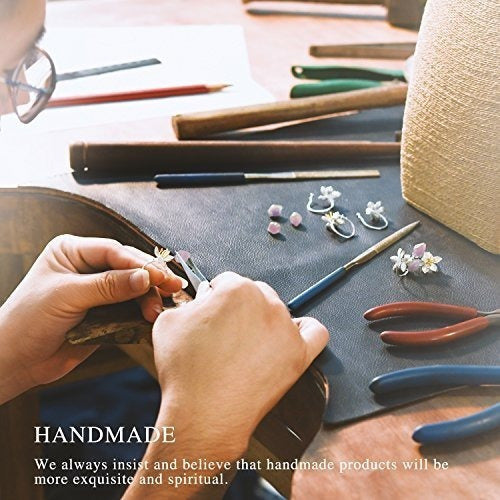 Lotus Fun S925 Anillos De Flor De Plata Esterlina Lotus