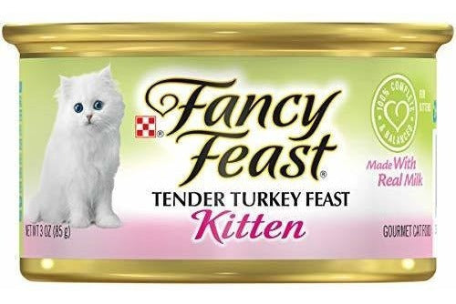 Purina Fancy Feast Kitten Comida húmeda enlatada para gatos