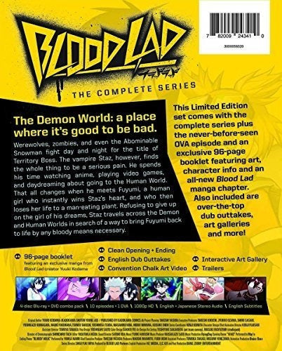 Blood Lad: The Complete Series - combo Dvd Edicion Limitad