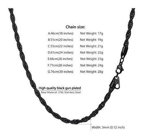 Elegante Collar Negro