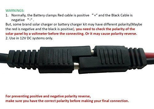 Cable De Extensión Solar Conectores Sae De 16 Pies