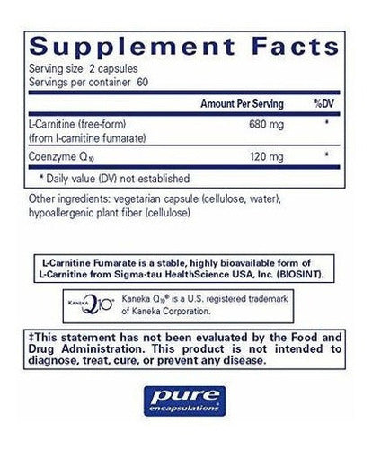 pastillas L-CARNITINE