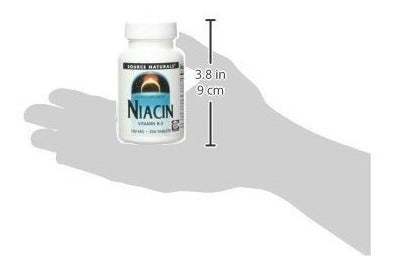 Suplemento De La Vitamina B-3 100mg De La Fuente De Niacina