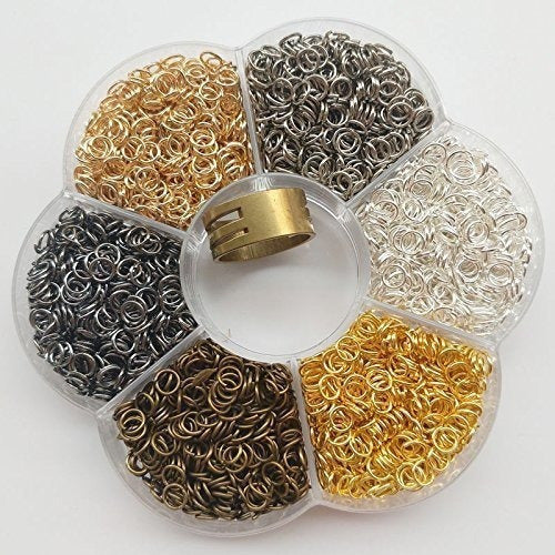 Caja 6 Colores 3000pcs Abrir El Anillo De