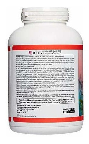 Factores Naturales: Completo El Aceite De Salmón De Alaska