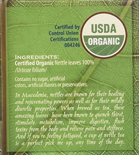 Té De Ortiga Orgánico De Buena Naturaleza, 1.07 Onzas
