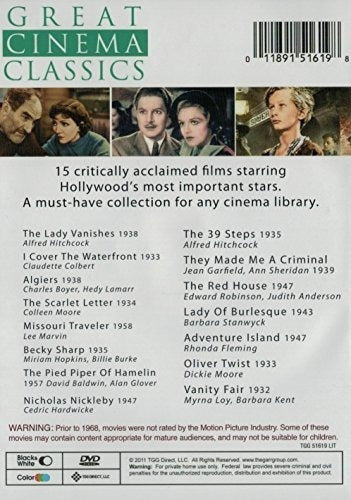 DVD - Grandes Clásicos Del Cine