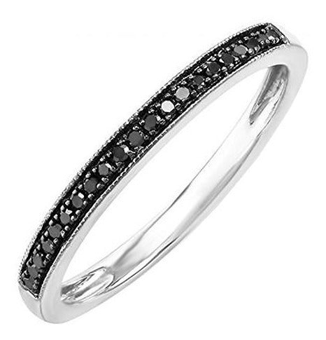 Anillo De Plata Esterlina Redonda