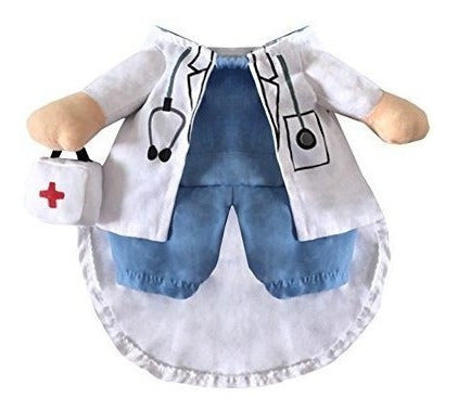 Nacoco Dog Cat Doctor Disfraz Pet Doctor Clothing Ropa De