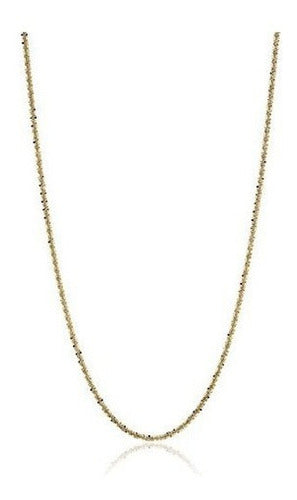Collar De Cadena De Oro Amarillo De 10 K, 18