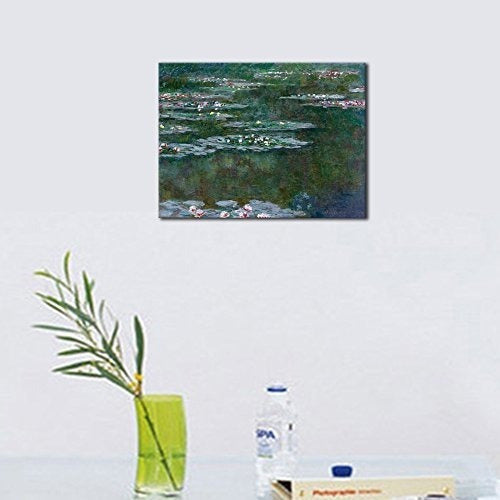 Wieco Art Nenúfares Impresiones De La Lona Arte De La