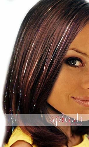 100 Hilos Para El Cabello - Plata Brillante