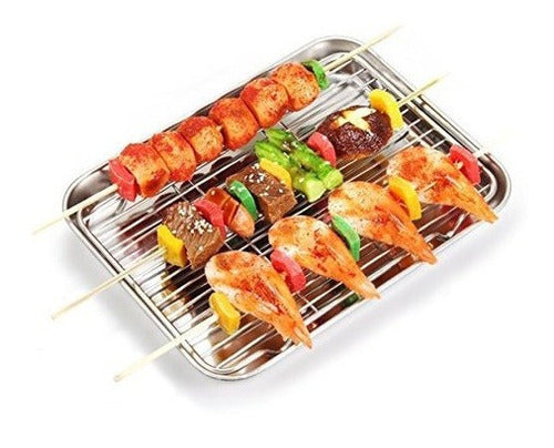 Hojas Para Hornear Y Juego De Rejillas, Bandeja