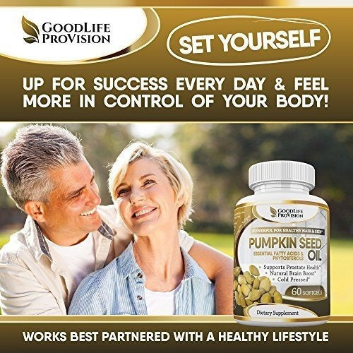 Aceite De Semilla De Calabaza - Extracción Pura De 1000 Mg