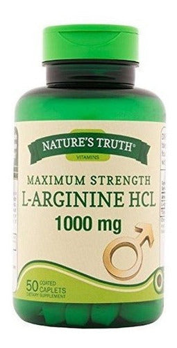 Suplemento De L-arginina De Nature's Truth, 50 Unidades