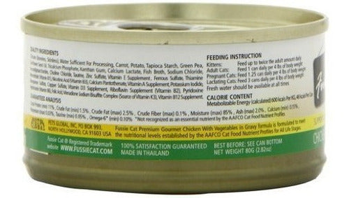 Pollo Con Verduras comida para Gatos