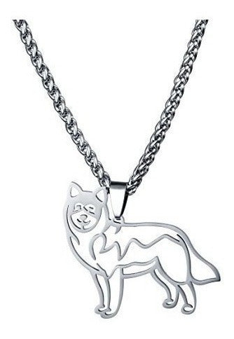 Esquema De Husky Siberiano Malamute De Alaska De Acero