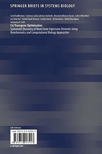 libro Optimización De Cis / transgen