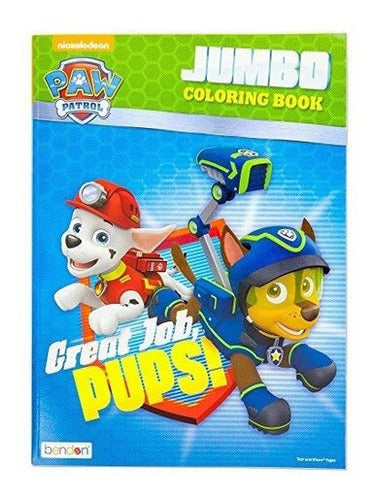 Libro Para Colorear Y Actividades Para Niños Con La Patrulla