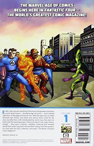 Fantastic Four Epic Collection: La Revista De Cómics Más